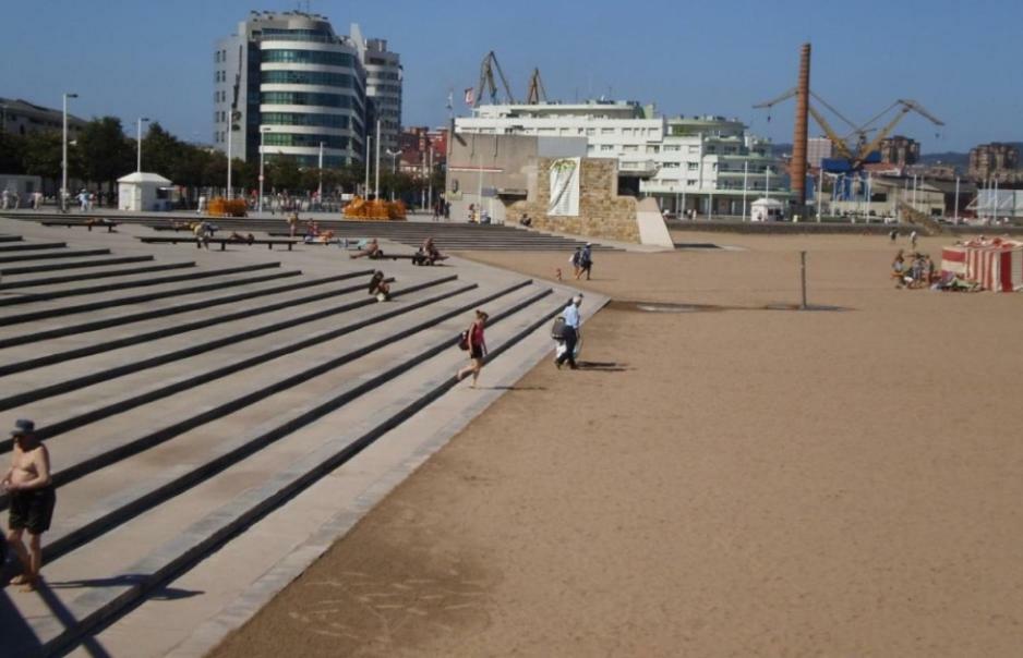 Poniente Beach Gijón Zewnętrze zdjęcie